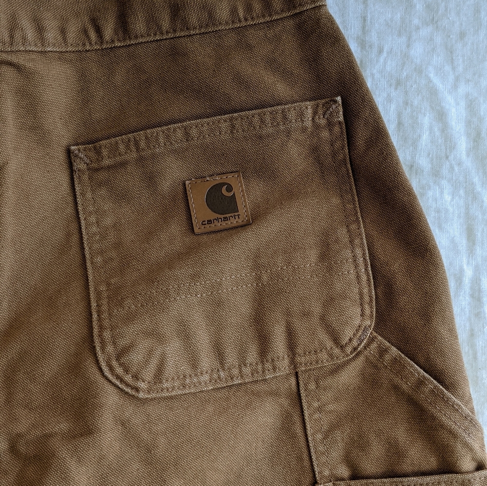 Carhartt men's washed duck work pants dungarees 30 x 26